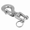 304 Stainless Steel Swivel Eye Clevis Lifting Chain Snap Hook 150KG Working Load Limit 90mm