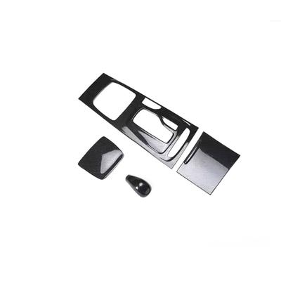 For Buick Regal Opel Insignia 2017-2024 Accessorieser Carbon Fiber Texture Interior Gear Shift Panel Gear Handle Cover Box Panel