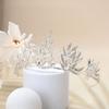 Korean Style Bridal Alloy Rhinestone Flower Decoration Crown Suitable for Ladies Wedding Banquet Wear