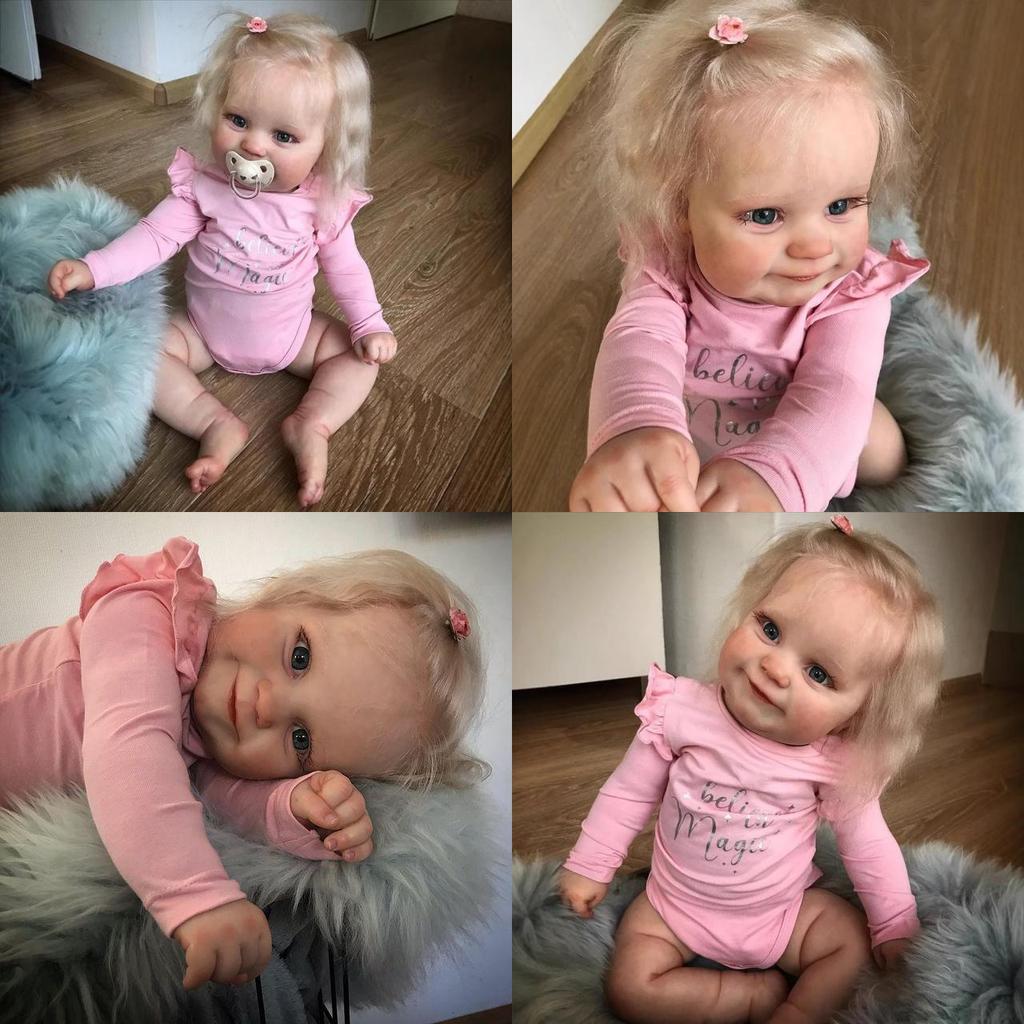 Silicone Baby Doll Realistic Girl Toy For Collectors And Gift Giving