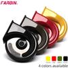 FARBIN Car Horn Loud 12v High/Low Tone Super Loud Horn Waterproof Electric Horn for Truck Motorcycle Train Black/Blue/Red/Yellow