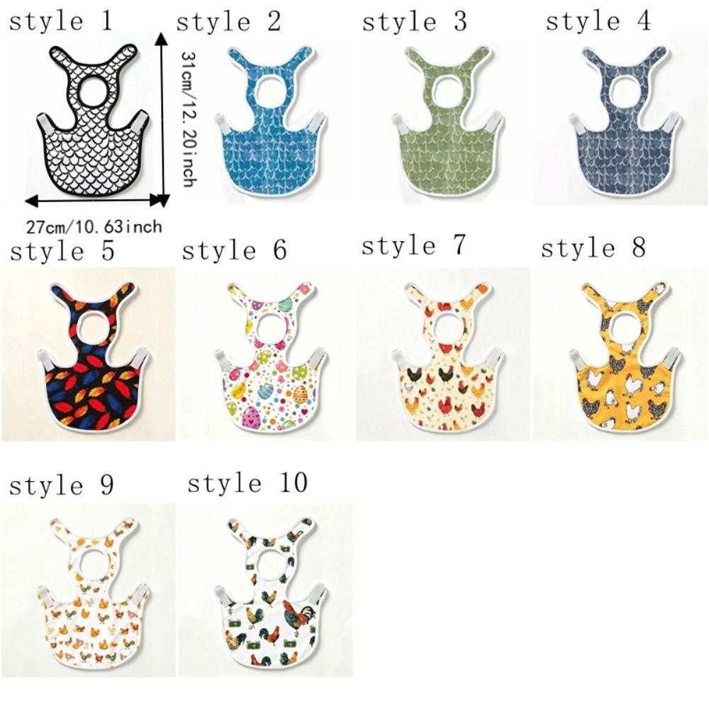 Anti-Pecking Hen Apron Adjustable Poultry Apron Protective Gear Chicken Saddle Pecking Prevention