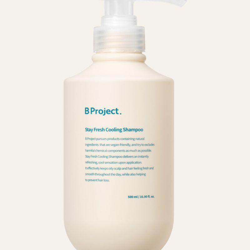 B Project Stay Fresh Cooling Shampoo 500ml (scalp Care)