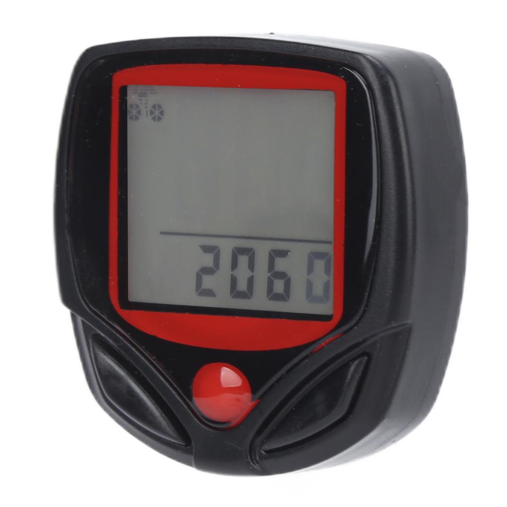Mountain Bike Computer with LCD Display Waterproof Bicycle Speedometer Durable Portable Bike Odometer