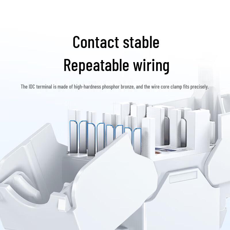 UGREEN CAT6A Unshielded Tool-less Keystone Jack