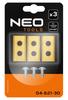 Set of blades for the 04-621 mowing robot, 3 pieces, titanium coated.