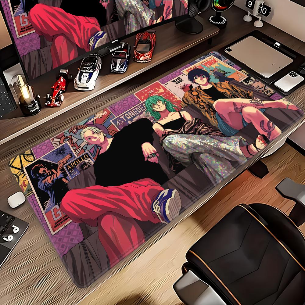 Animation Beautiful patternsOffice Computer Desk Mat Table Keyboard Big Mouse Pad Laptop Cushion Nonslip Decor for Sakamoto Days