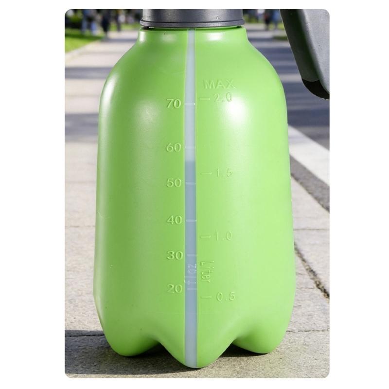High Pressure Sprays Watering Can With Comfortable Handle and Adjustable Nozzles for Garden Plant Cleaning