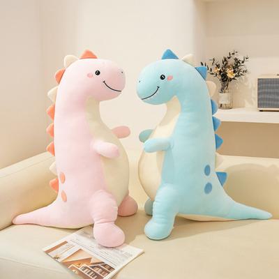 Cute Dinosaur Long Sleeping Pillow Dino Stuffed Animal Cute Couples Sleeping Companion Birthday Gift for Kids
