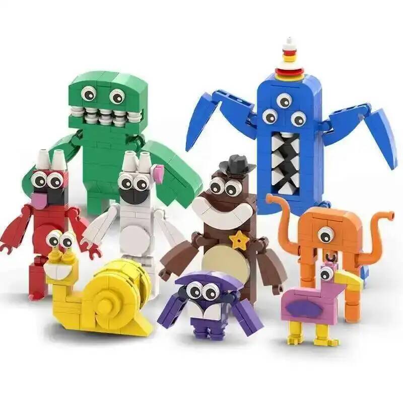 Banban Bahçesi 8 Blok Banban Bahçesi 0 Yapı Blokları Truffletoot Flumbo Syringeon Bittergiggle Jester Dadadoo Blok Oyuncak