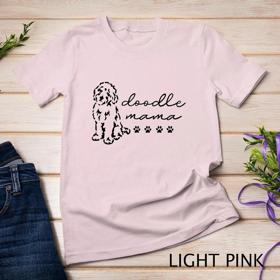 Doodle Mama Labradoodle Golden Gift Doodle Dog Lover Mom T-Shirt Unisex T-shirt 8 S
