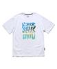 ABNORMALTHING Mind Beach Oversized T-Shirt White