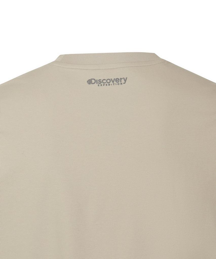 DISCOVERY EXPEDITION Uni Freshvent Island Graphic Short Sleeve T-Shirt (Beige2)