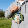 Green Peacock Plush Toy With Backpack Charm For Kids And Teens