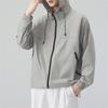 Men's Upf 50+ Sun Protection Hooded Jacket Lightweight Breathable Oversized Zip Up Windbreaker Casual Outdoor Summer Hiking Fishing Tops