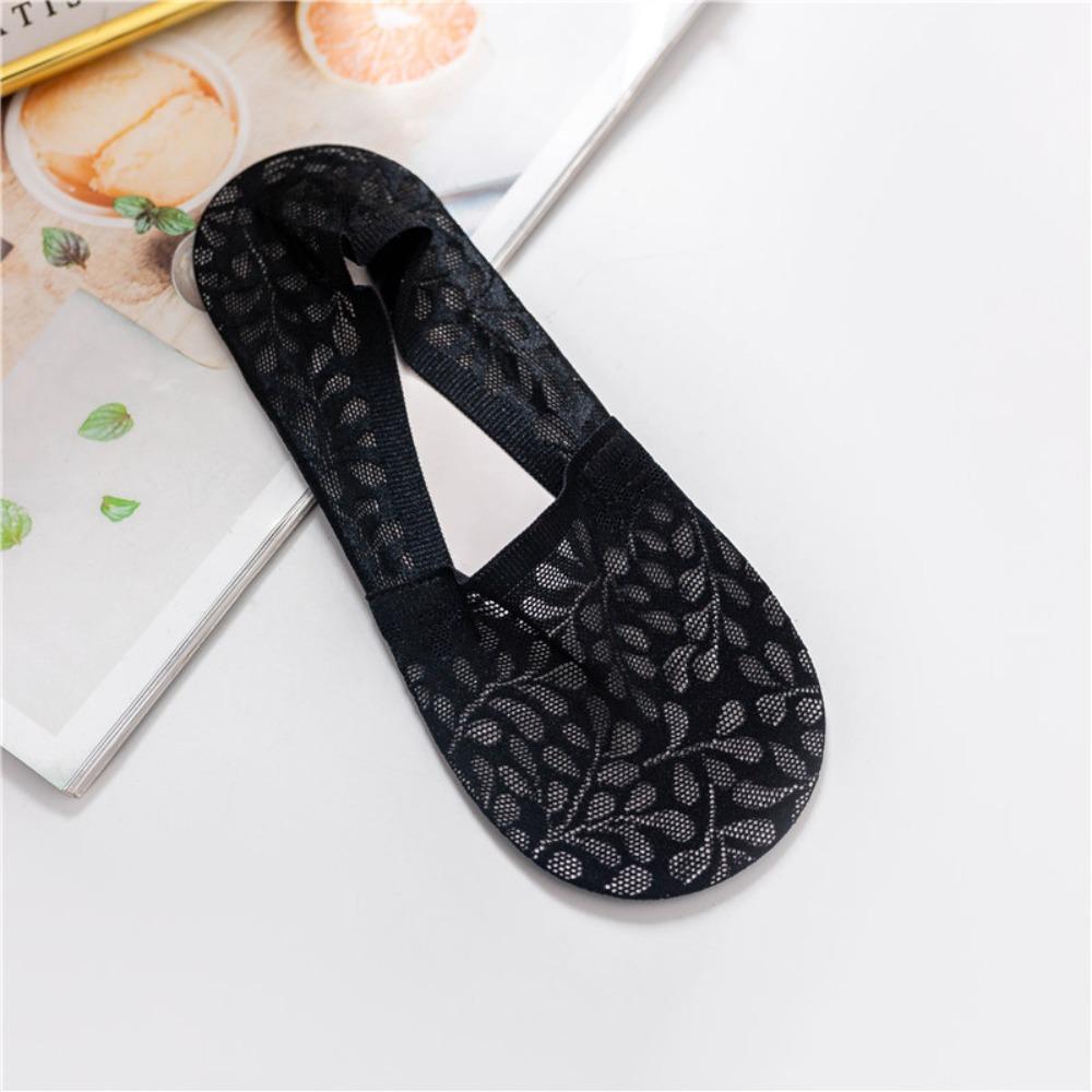 

Flower Mesh Women s Socks Silicone Anti-slip Ankle Socks Quality Short Socks Summer
