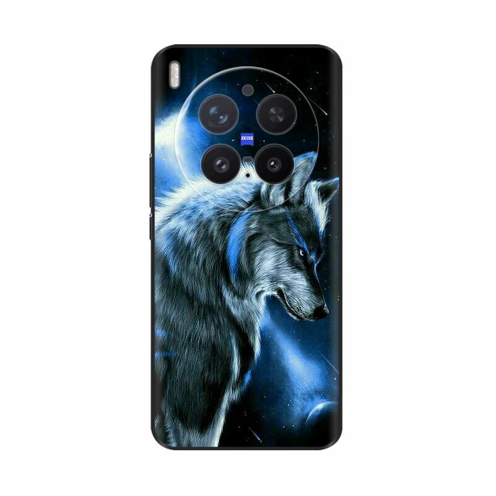 For VIVO X300 X300 Pro Case Wolf Cartoon Silicone Soft TPU Back Cover for Vivo X300 Pro Phone Cases Shell Protection Funda Coque
