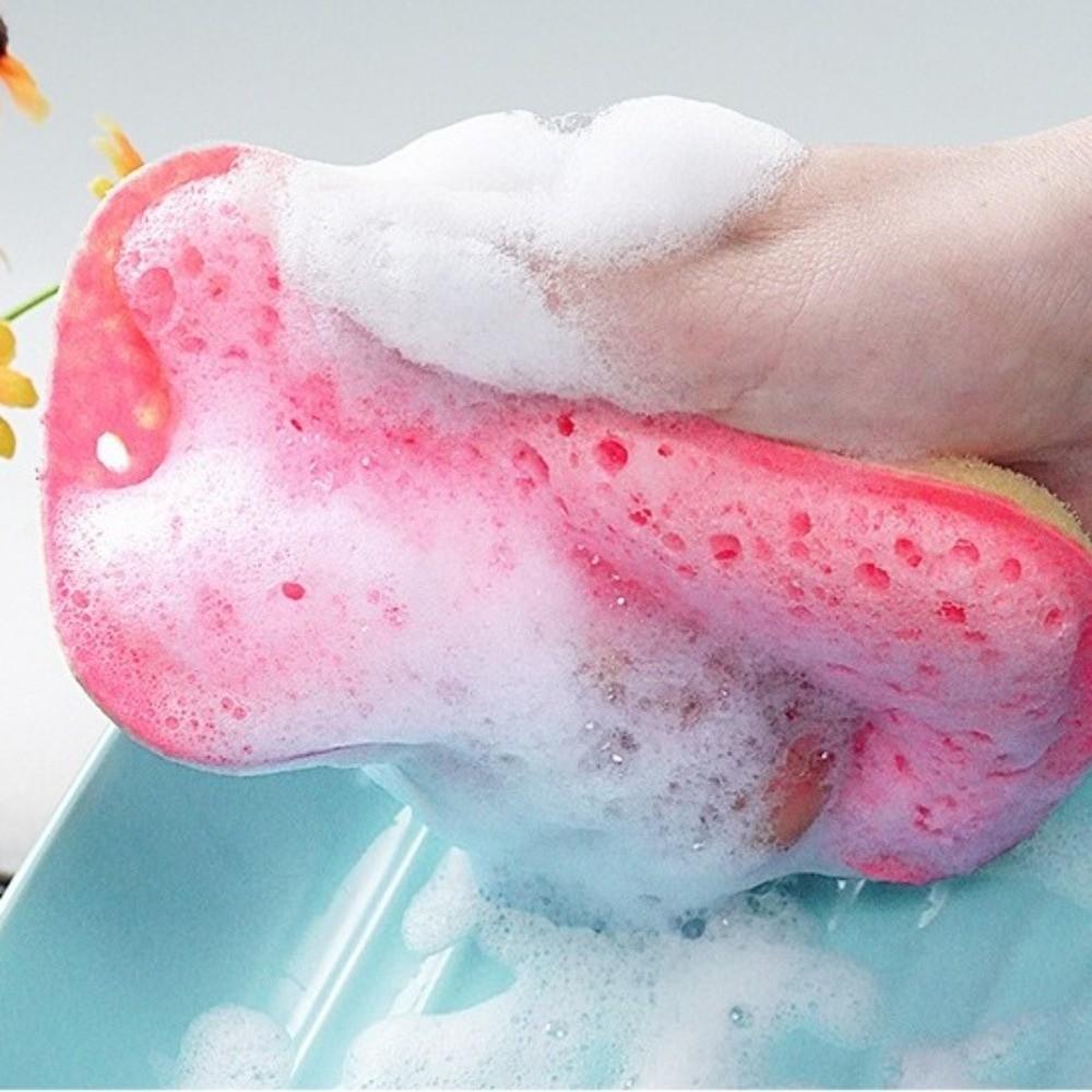 6pcs/set Reusable Sponge Wipes High Density Dishwashing Sponges Cleaning Sponges  Dishwashing