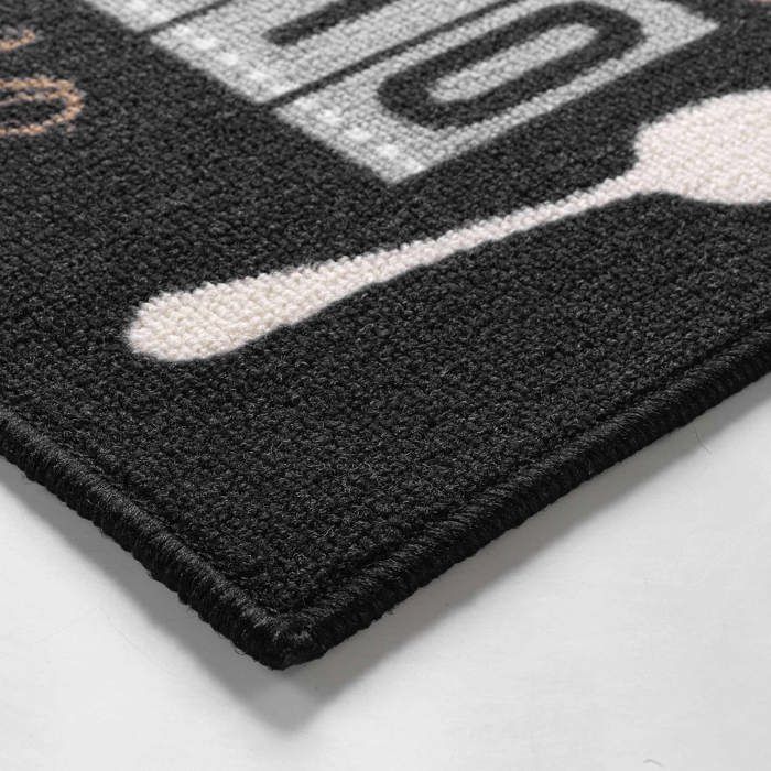 Tapis de cuisine - EDEN - Coffee - Motif café - Antidérapant - 40 x 60 cm