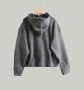 Women's Plus Velvet Thickened Hooded Sweatshirt - Autumn/Winter Casual Loose Slimming Fleece Top