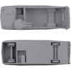 BMC Classic Marx Landing Craft 4pc Grey Plastic Army Men Boat Vehicles