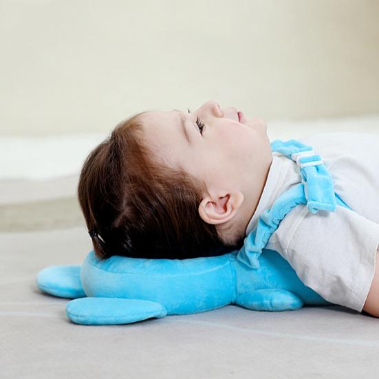 Baby Head Protection Pillow Backpack Adjustable Strap Breathable Padding Lightweight Anti-Fall Cushion for Toddler