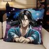 Game Anime HHakuoki Pillow Case Fashion Square Pillowcase Bedroom Sofa Room Ins Decoration Leisure