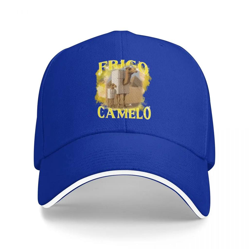 Frigo Camelo Funny Italian Brainrot Meme Baseball Caps Sun Caps Unisex Women Hats