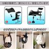 PC Gaming Headset Headphone Hook Holder Hanger Mount Desk Aluminum Stand for Headphones Black (Set of 1)