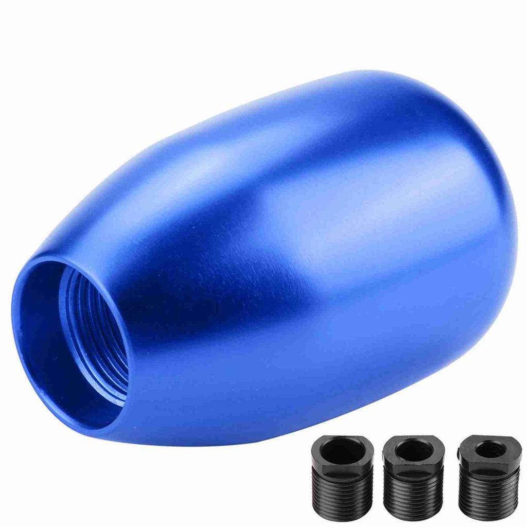Car 5 Speed Manual Gear Shift Knob Shifter Lever Stick with 3 Adapters 8 10 12mm
