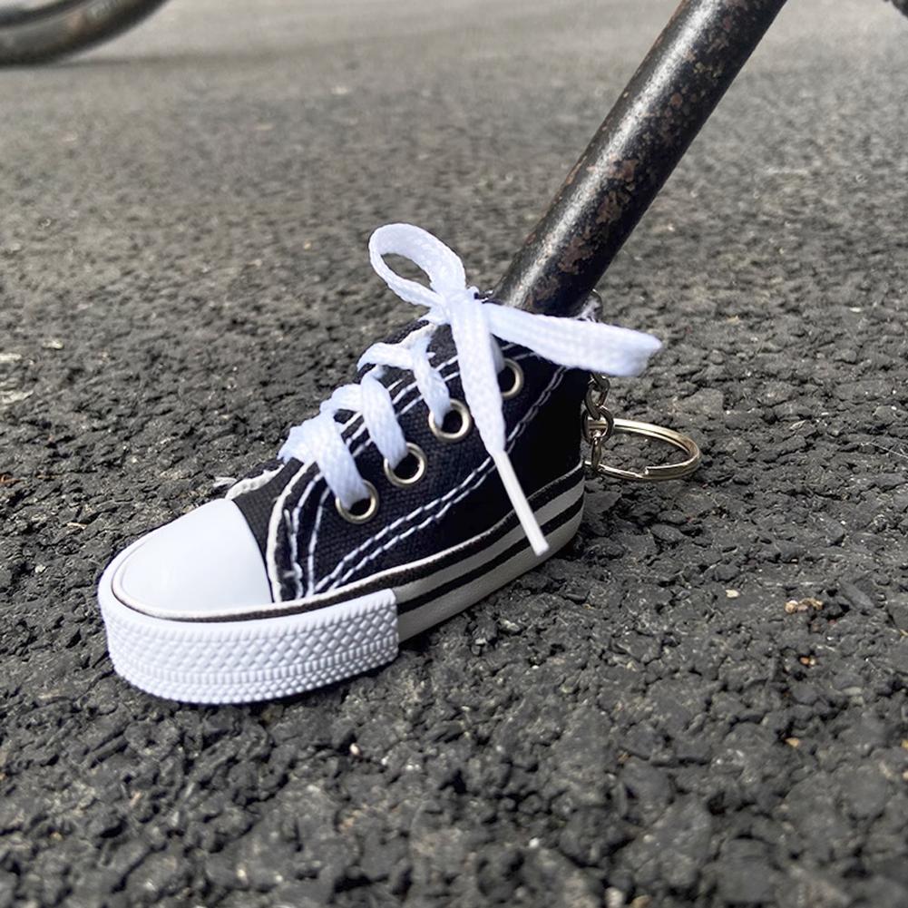 Béquille Latérale de Moto Chaussure Mini Mignonne Drôle Support de Pied de Vélo Béquille de Moto 7,5 cm Accessoires de Jouet