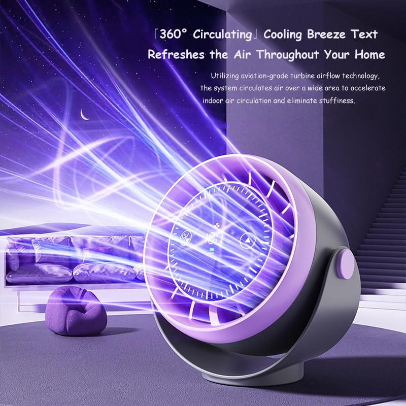 Xiaomi 100-Speed Hurricane Fan, Low-Noise, Large LCD Touch Screen, AC-Style Cooling, Long-Lasting