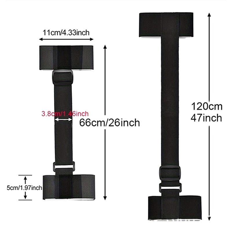 Outdoor Ski Fixed Strap Hand-Held Double Board Ski Strap Snowboard Shoulder Straps Adult Sled Shoulder Straps Ski Accessory