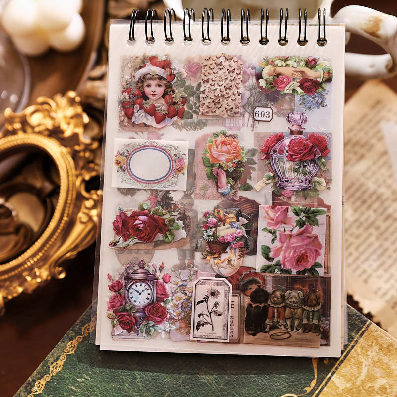 40-sheet Sticker Book Dream Cruise Series Instagram-style DIY Journaling Supplies European-style Classic Stickers