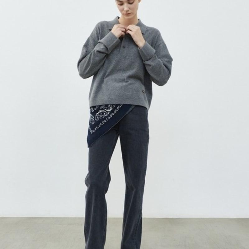 Diaalto TIGNES ÉCHARPE TRICOTÉE_MARINE