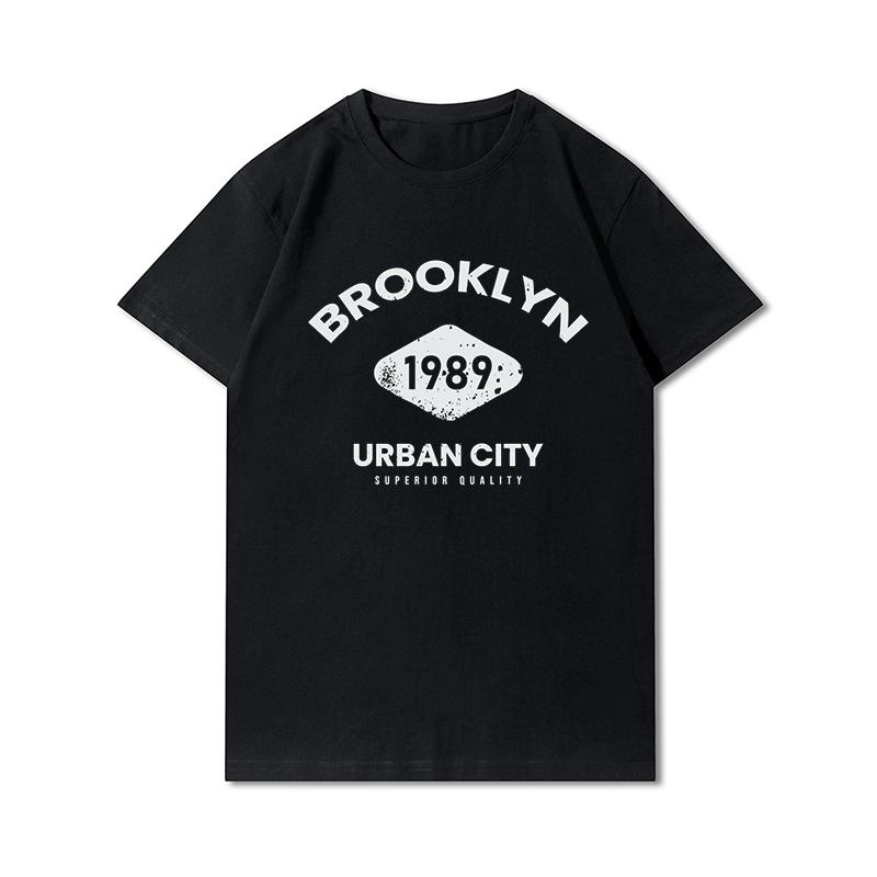 T-shirt Grafica Harajuku Vintage Anni '90 Magliette Donna Brooklyn Estive Oversize Streetwear Top Gotici Punk
