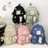 Cute Cartoon Girl Backpack, Girls' High-end Schoolbag, Instagram High Appearance Level Backpack, Lightweight Student Schoolbag