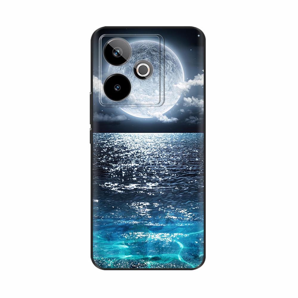 For Realme GT7 GT 7T Case RMX5061 Cat Painted Cover Soft Silicone Phone Case For Realme GT 7T GT7 Pro RealmeGT 7 Pro Fundas Etui