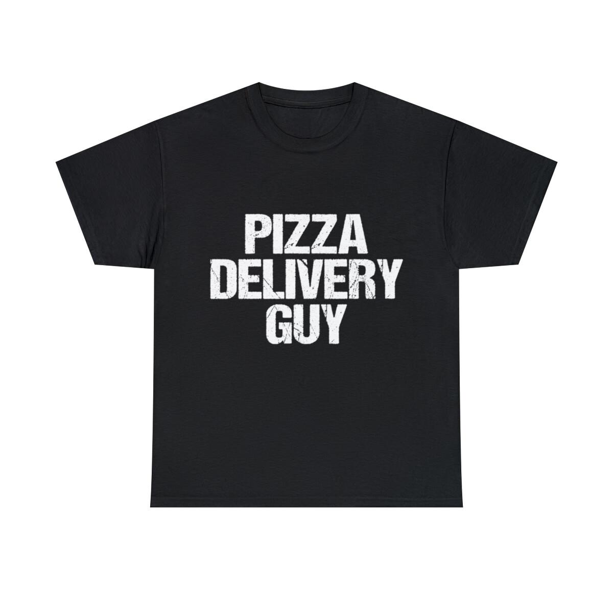 Pizza Delivery Guy Graphic Tee Shirt, S-5XL XXXL