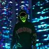Halloween Horror Skull Mask Led Cold Light Mask Led Halloween Mask Cosplay Mask Halloween Party Decoration Luminous Skull Masks