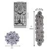 Cloth Halloween Door Curtains Table Flags Spider Web Tablecloth  Halloween