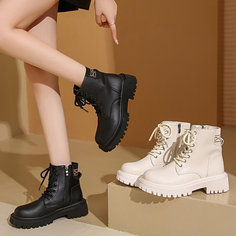 British Martin boots women's autumn 2024 new retro platform Internet celebrity popular boots autumn and winter short boots women's shoes