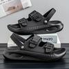 Men's Summer Breathable Sandals Stylish Outdoor Slip Non-slip Beach Shoes - Solid Color Pattern EVA Indoor/Outdoor Sandals