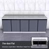 2-Meter Stainless Steel Waterproof Kitchen Cabinet with Sink for Household or Rental Use