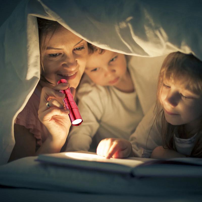 Led Mini Strong Light Flashlight 3W Aluminum Alloy Led Gift Strong Light Flashlight Portable Small Flashlight