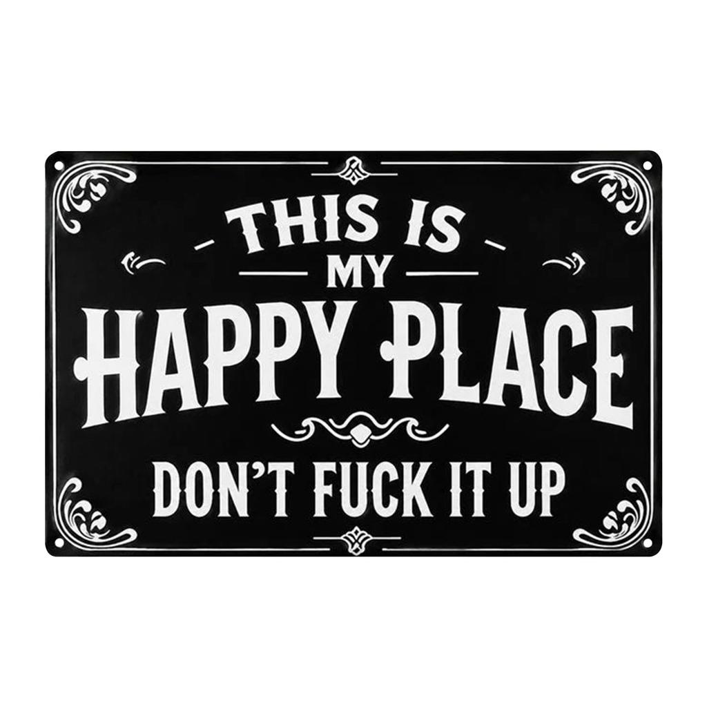 Decorative Garden Sign for Outdoor Yard Patio Wall Decor