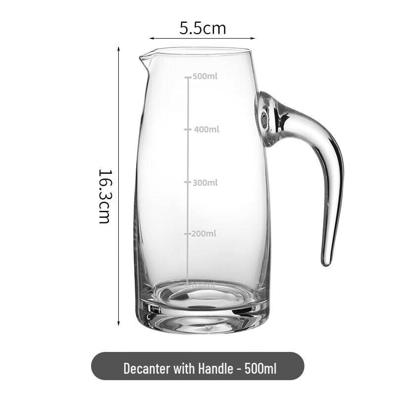 Qiwei 100ml Thickened Crystal Glass Decanter Set