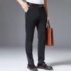 Antonio Men's High-Elastic Business Casual Straight Fit Pants