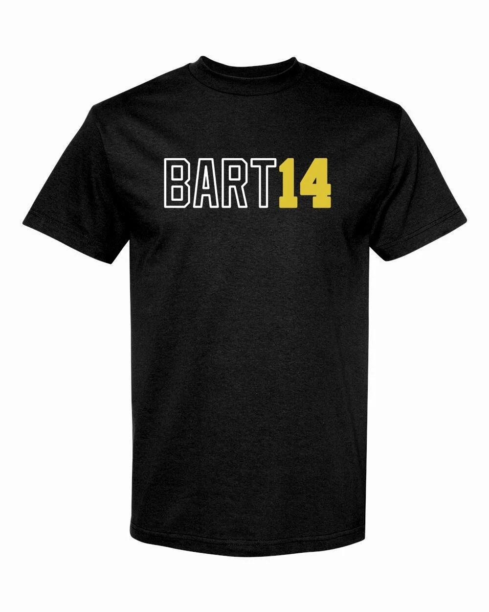 

PITTSBURGH Name And Number Bart #14 Unisex T-Shirt S-XL FREE S&H! L