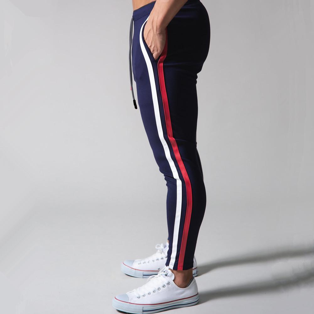 Men Jogger Pants Gym Fitness Sweatpants Running Sports Training Slim Trousers Track Pants